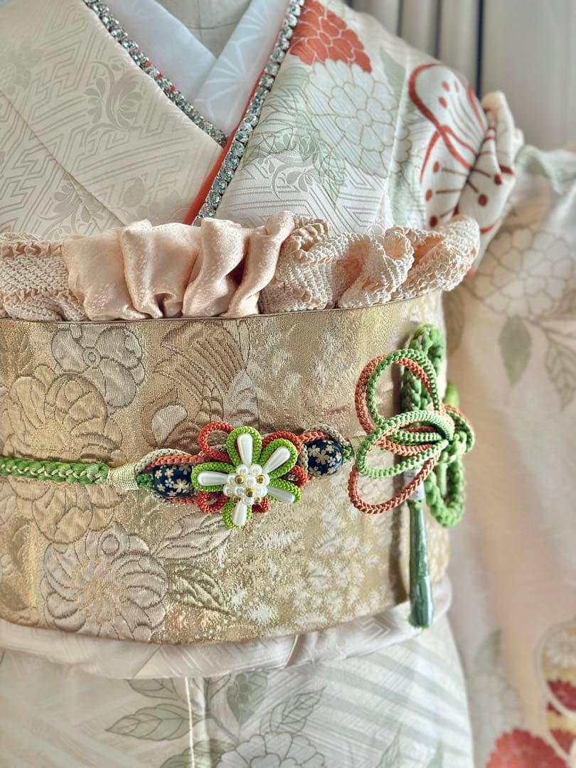 振袖 花柄 フルセット