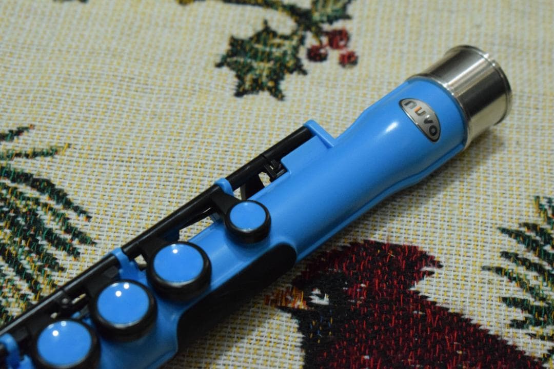 プラスチックフルート nuvo Student Flute 青