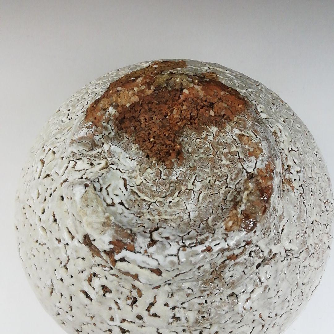 Ｔ４７２　茶碗　『萩焼』『北浜山　渋谷泥詩』　共箱　抹茶碗　茶道具