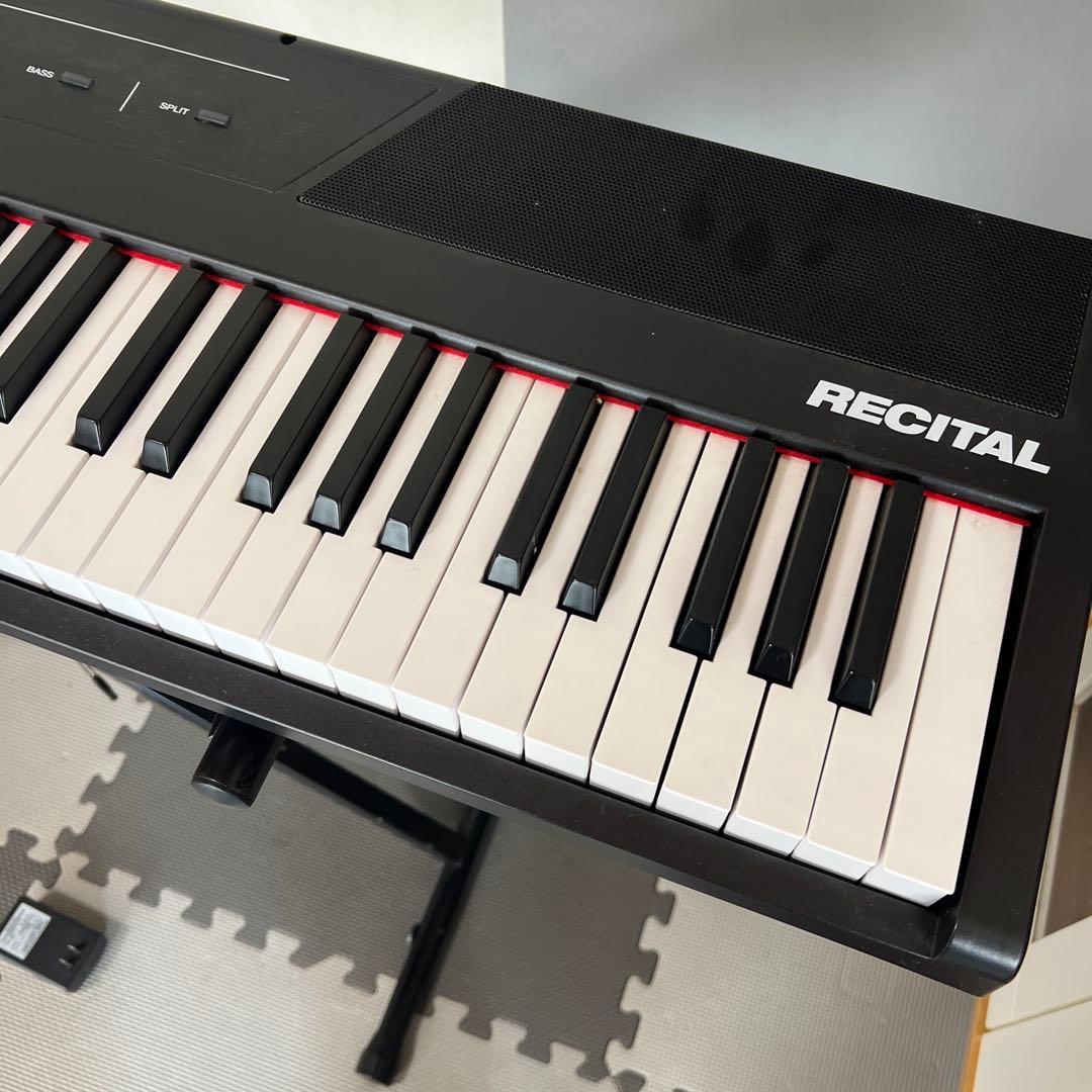 【横浜市内配達】スタンド付き！88鍵盤　電子ピアノ　Alesis RECITAL