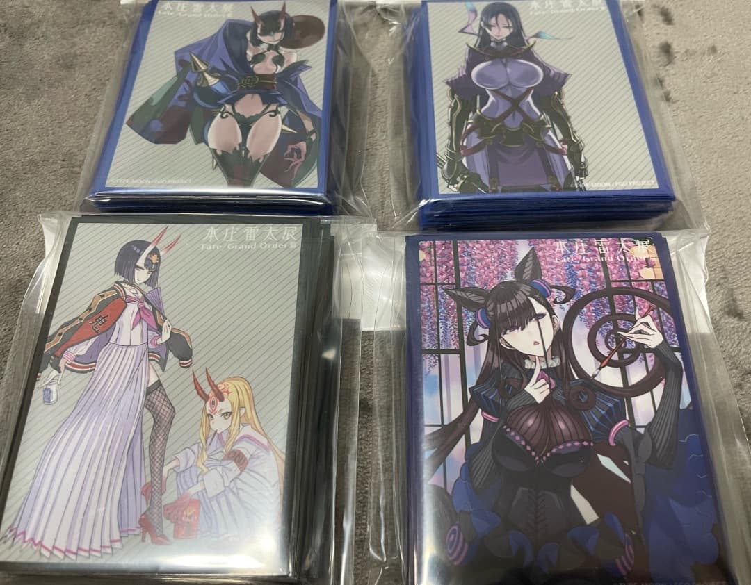 本庄雷太展 プレイマット スリーブ 未開封 セット fate FGO