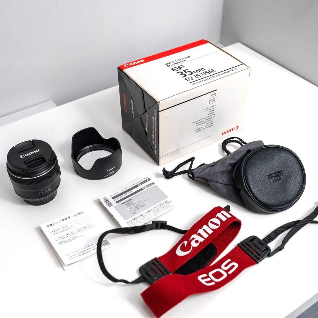 Canon EF 35mm f2 IS USM レンズ