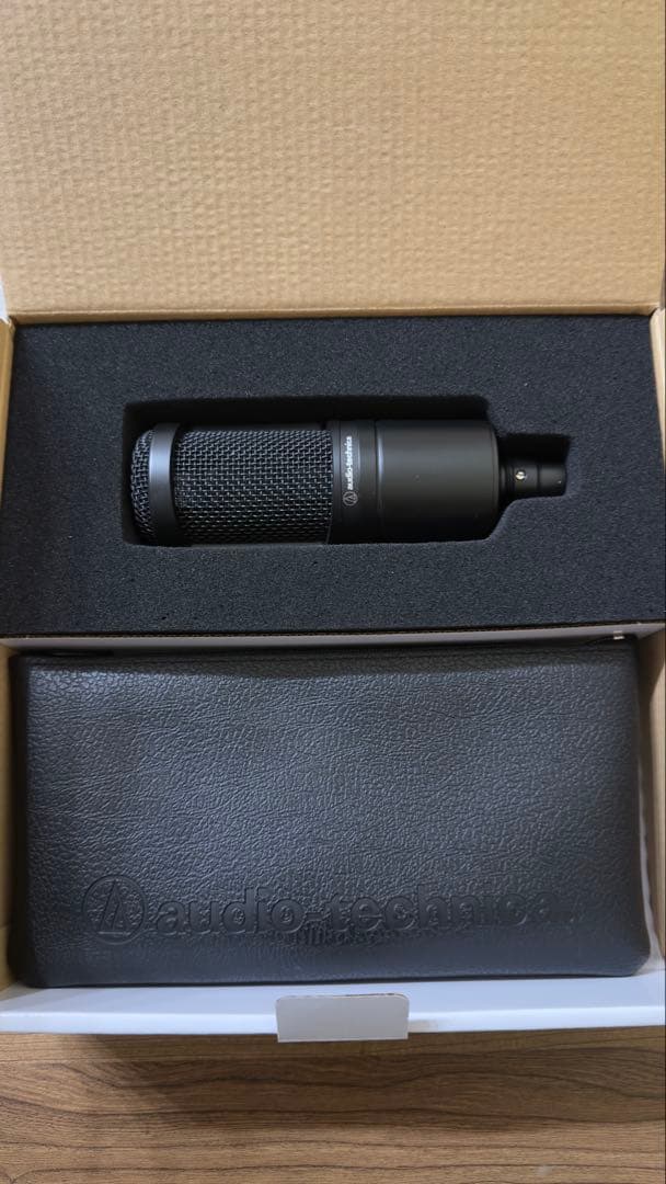 audio-technica AT2020コンデンサーマイク & AT8458a