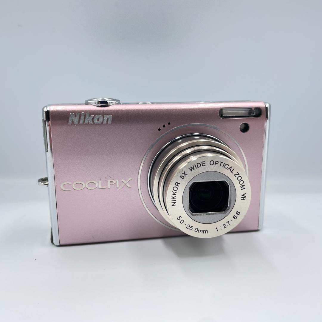 【動作品・転送特典無料あり】Nikon coolpix S640 PINK
