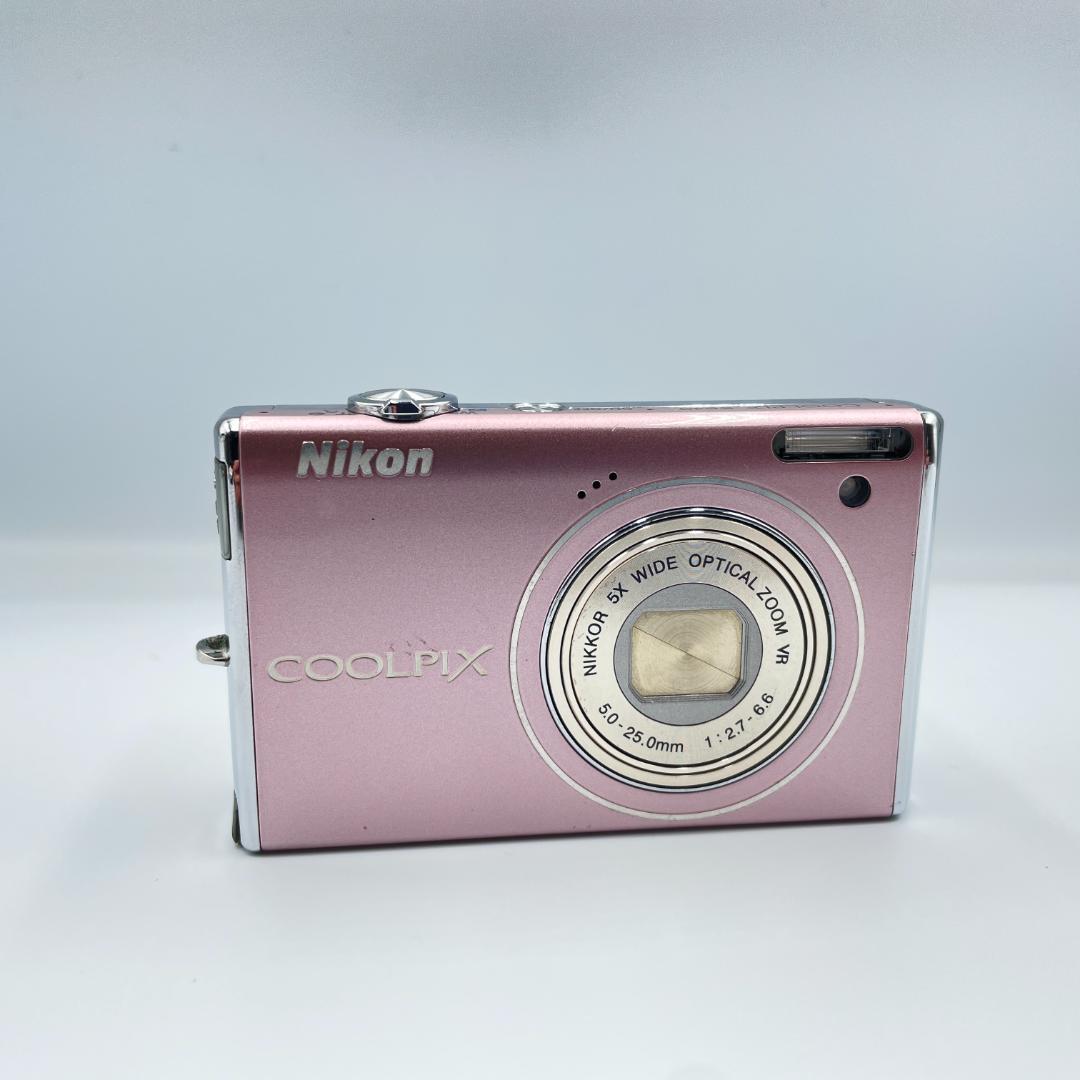 【動作品・転送特典無料あり】Nikon coolpix S640 PINK