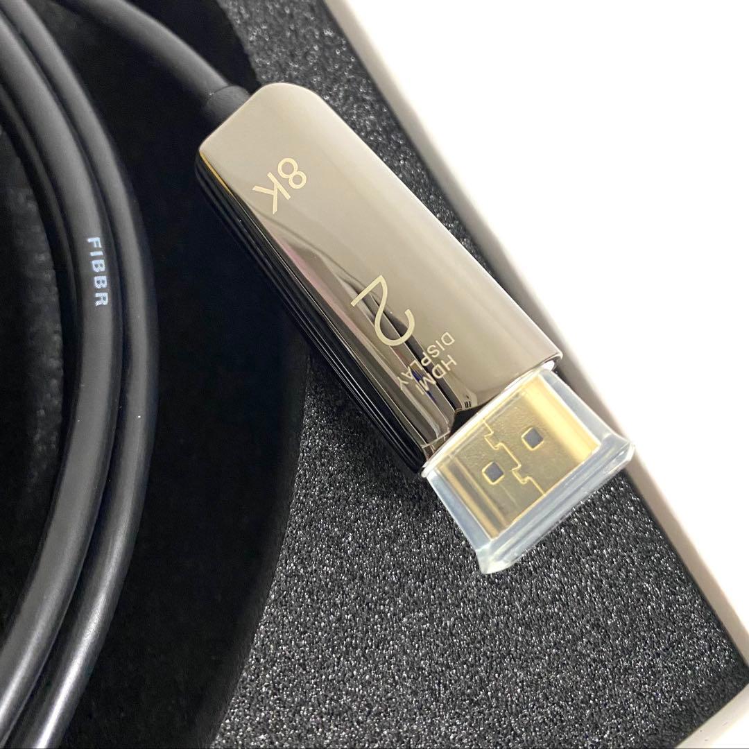 FIBBR Pure3 8K HDMI 2.0m 光ファイバー HDMIケーブル