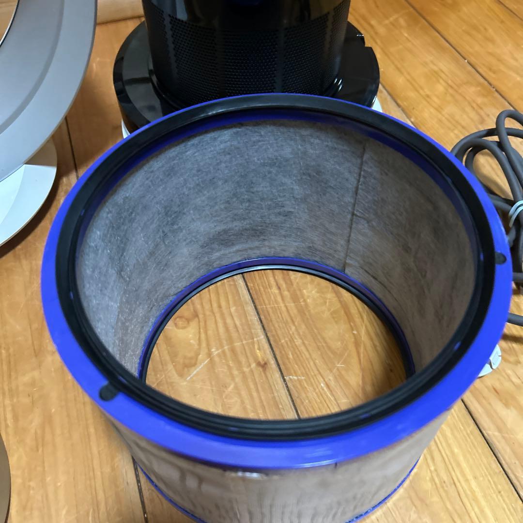 空気清浄機能付き扇風機　羽根なし　DP01　ダイソン　dyson　白　シルバー