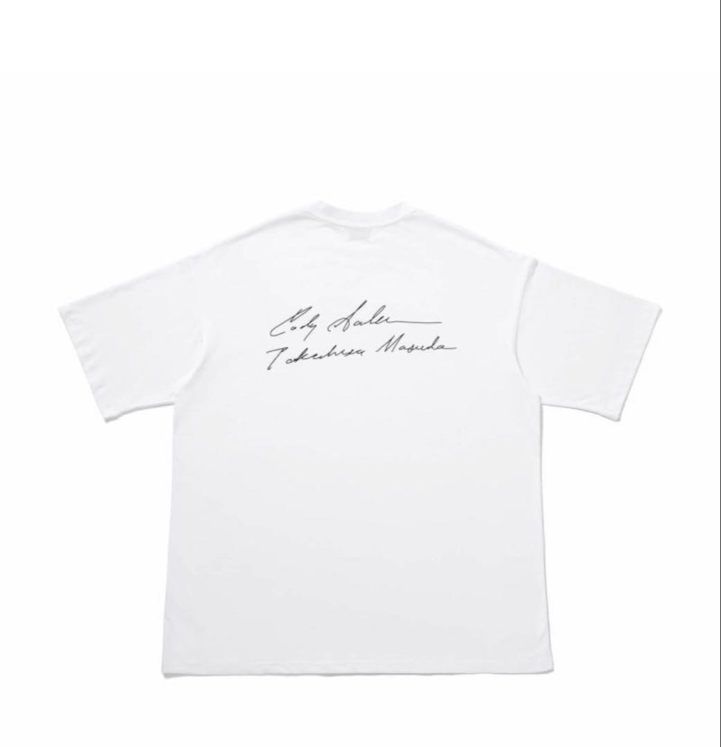 CODY SANDERSON × TAKAHISA MASUDA 白Tシャツ