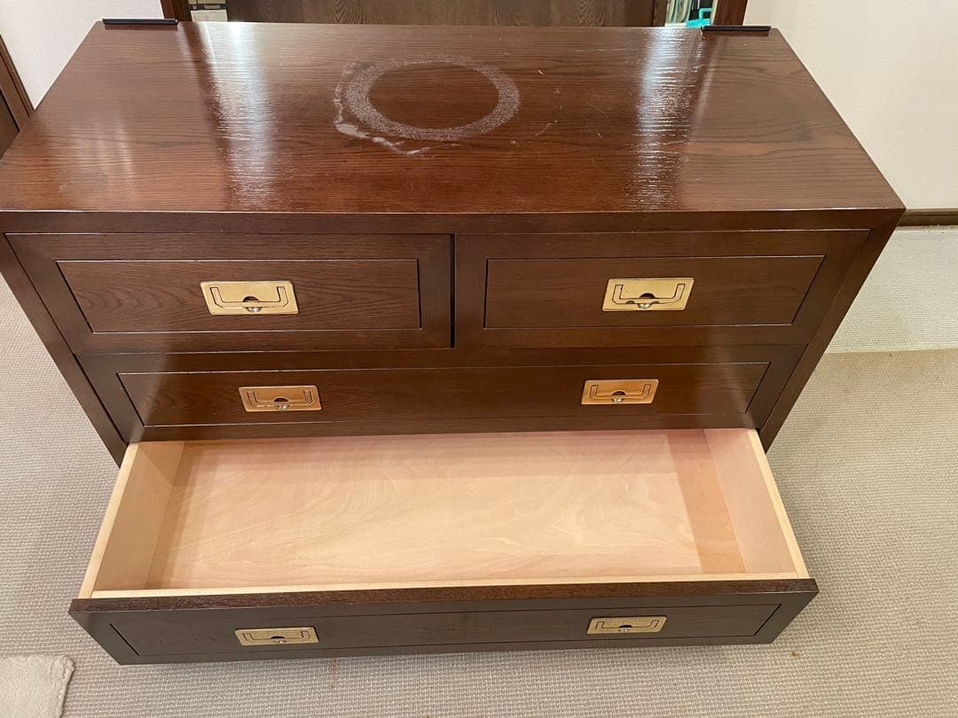 希少　カリモク　最高ランクのドマーニ　 チェスト