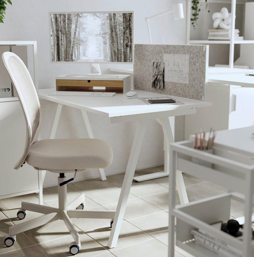 【送料込み】美品　IKEA デスク　トロッテン　幅120 × 奥行60×高さ75