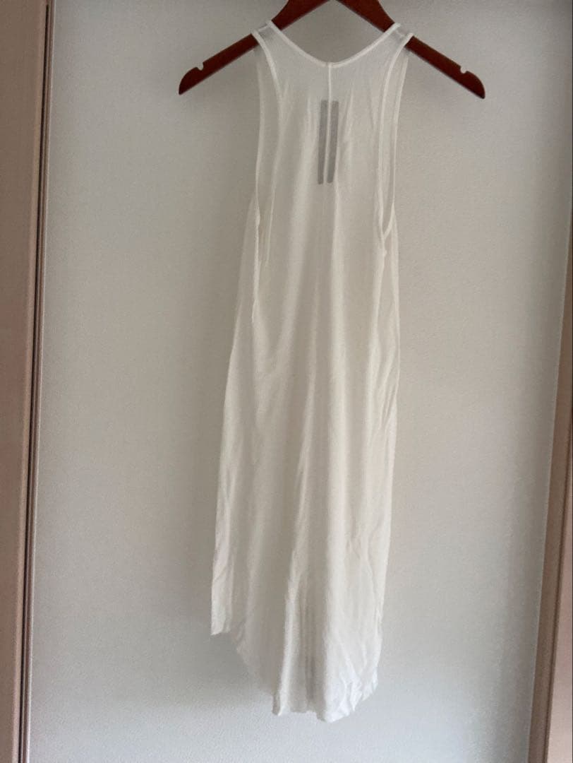 トップス 23SS Rick Owens basic rib tank L RC