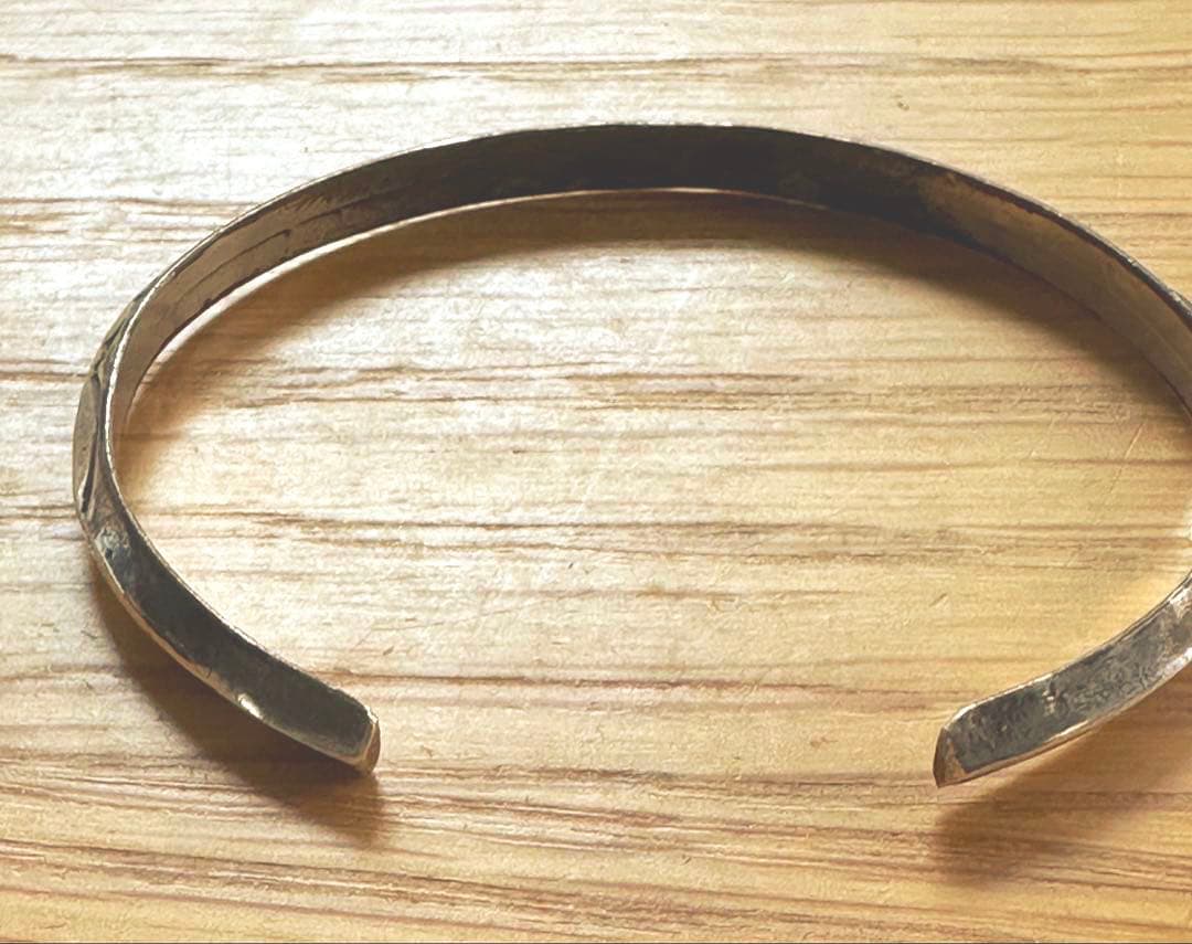 インディアンジュエリー Sterling Silver ナバホ バングル