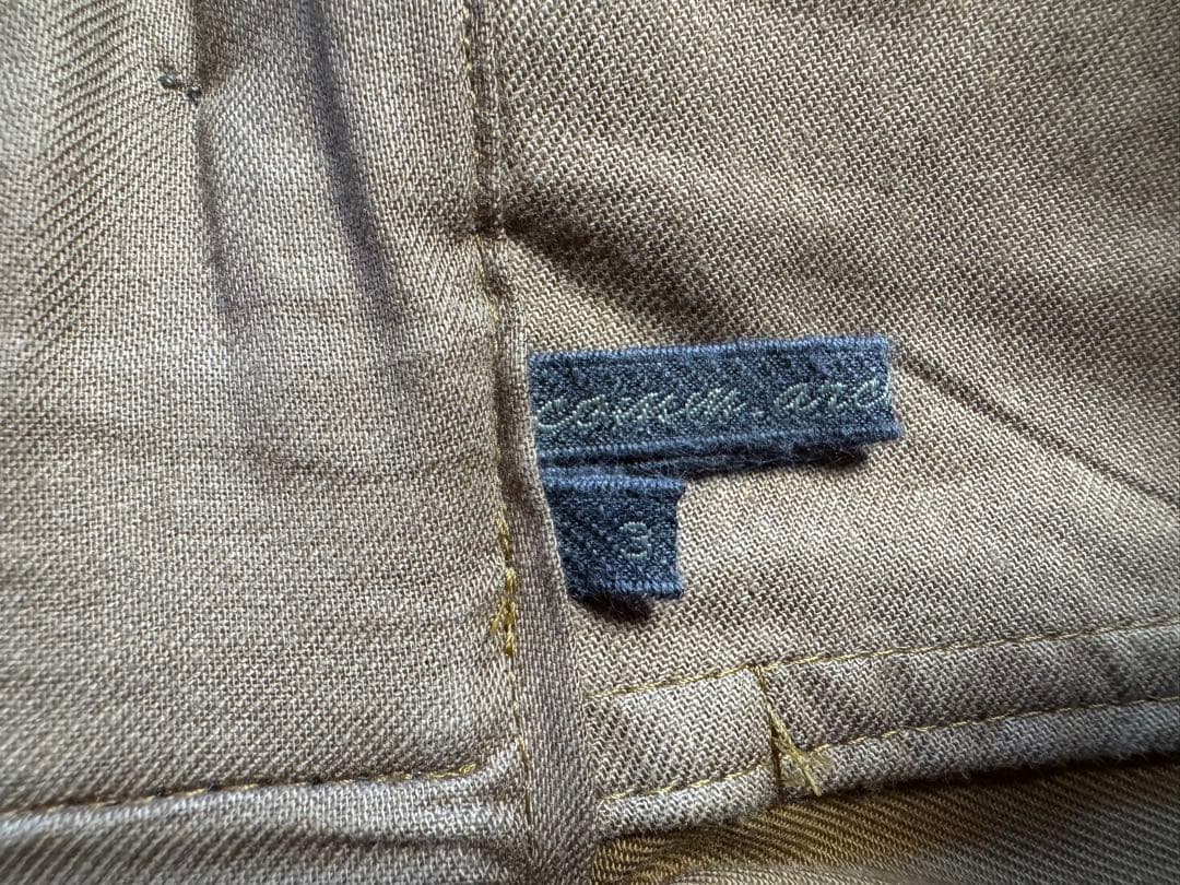 パンツ surcomm.arch. ORGANIC COTTON CHINO