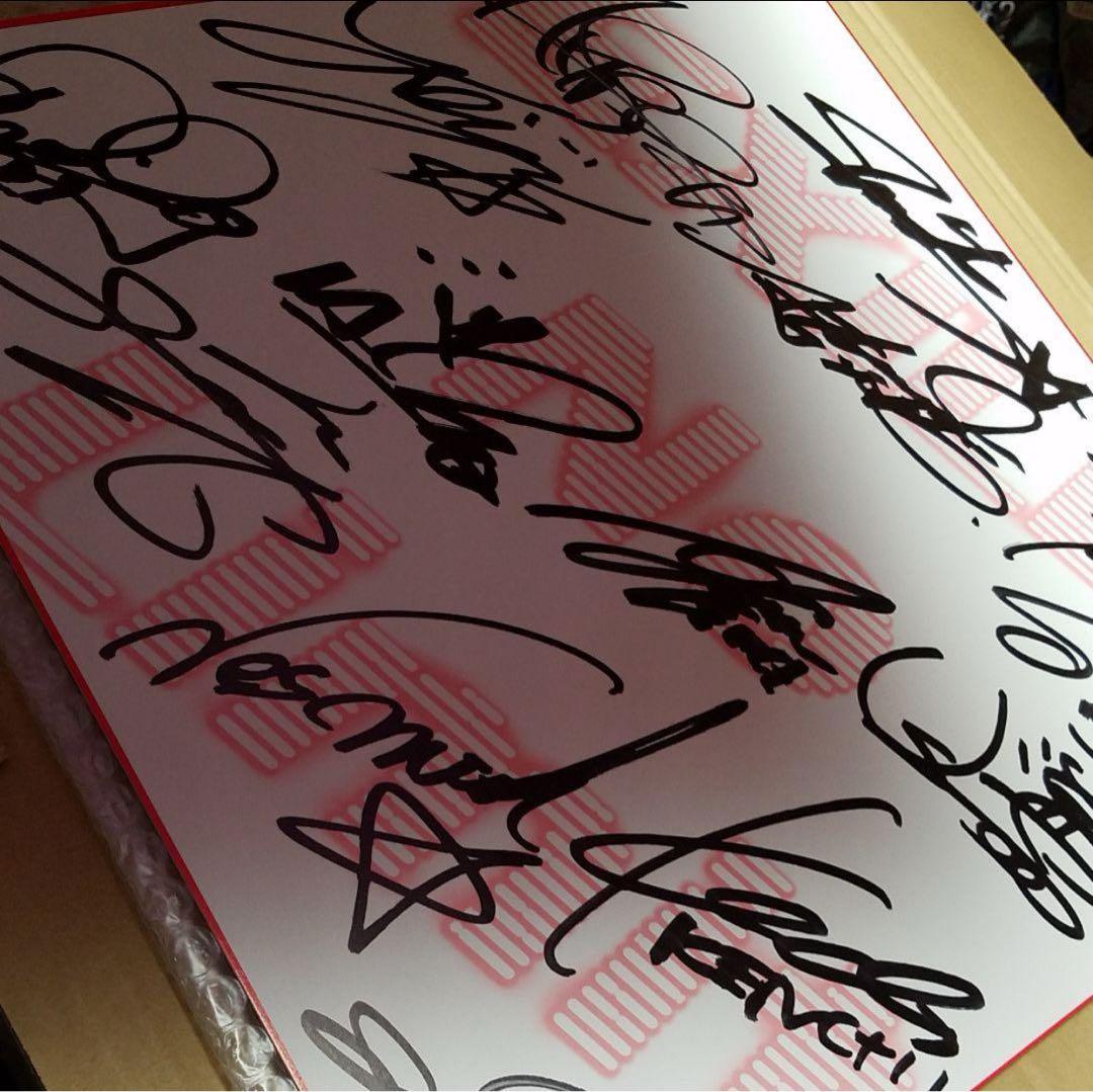 EX FAMILY EXILE 14人 直筆サイン 特大 色紙 ATSUSHI