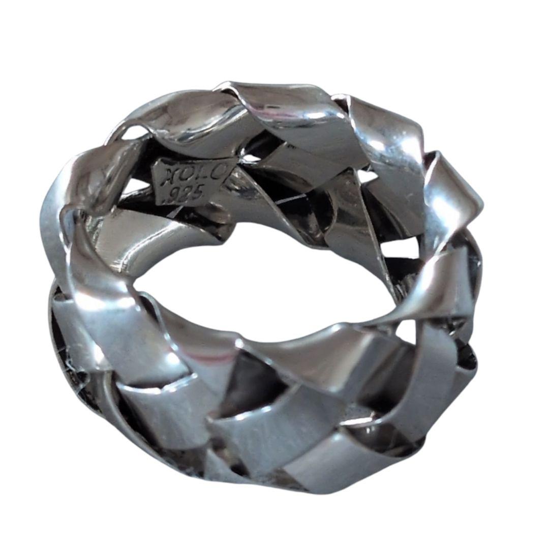 0*4様 XOLO JEWELRY ブレイデッドリング 19号相当