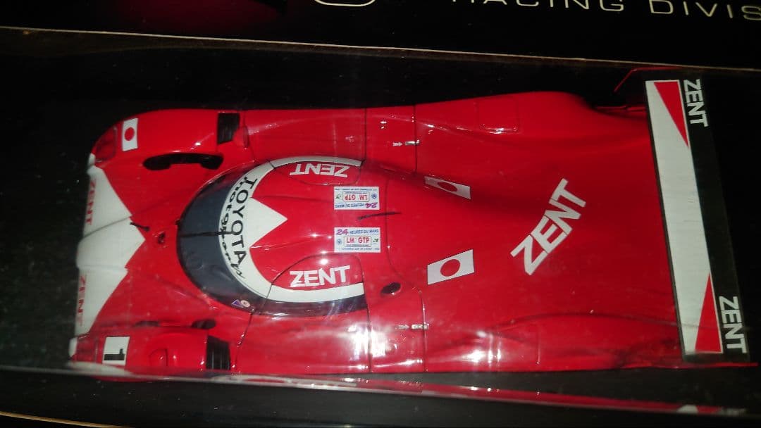 ミニカー autoart 1/18 TOYOTA gt1 ts020 lemans #1