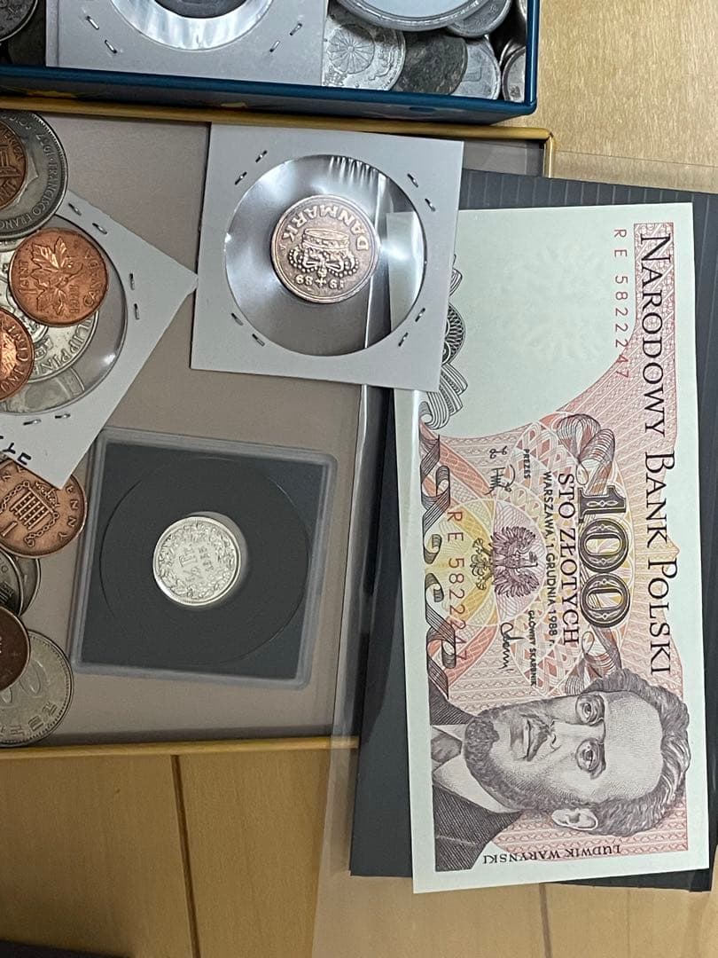 古銭　外貨　まとめ売り約2キロ