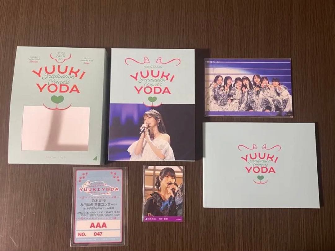 乃木坂46YUUKI YODA GRADUATION CONCERT限定盤特典付