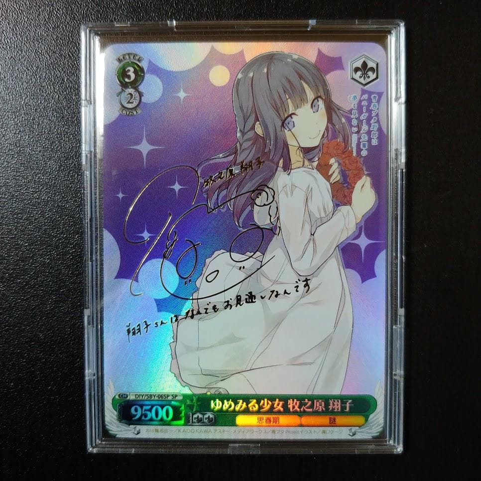 【希少】青ブタ ゆめみる少女 牧之原 翔子 SP 海外Ver