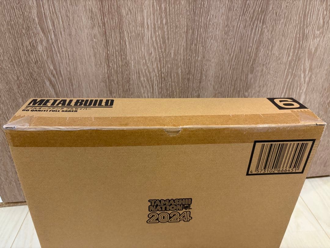 新品未開封L BUILD ダブルオークアンタ フルセイバー