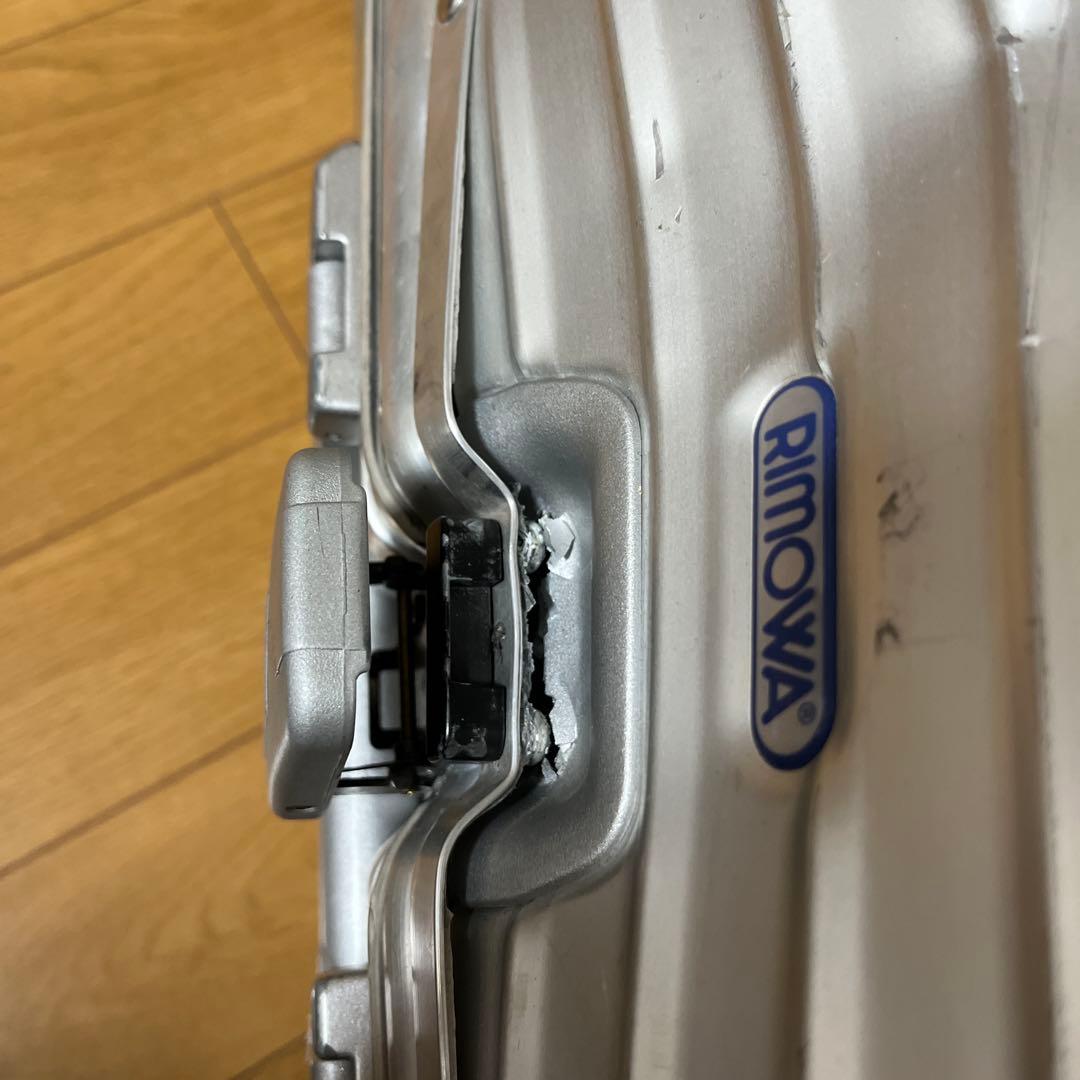 ジャンク品　RIMOWA トパーズ　アルミ製　大型