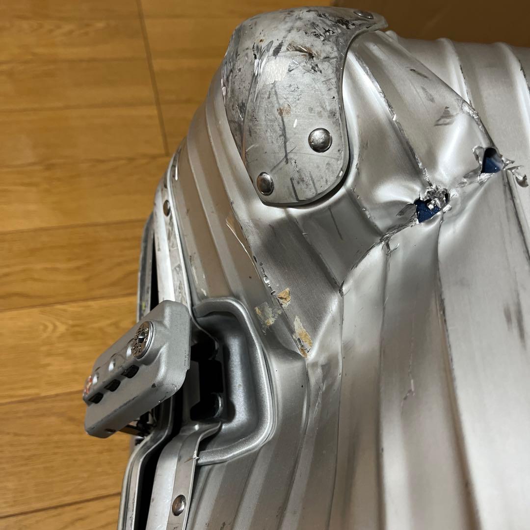 ジャンク品　RIMOWA トパーズ　アルミ製　大型