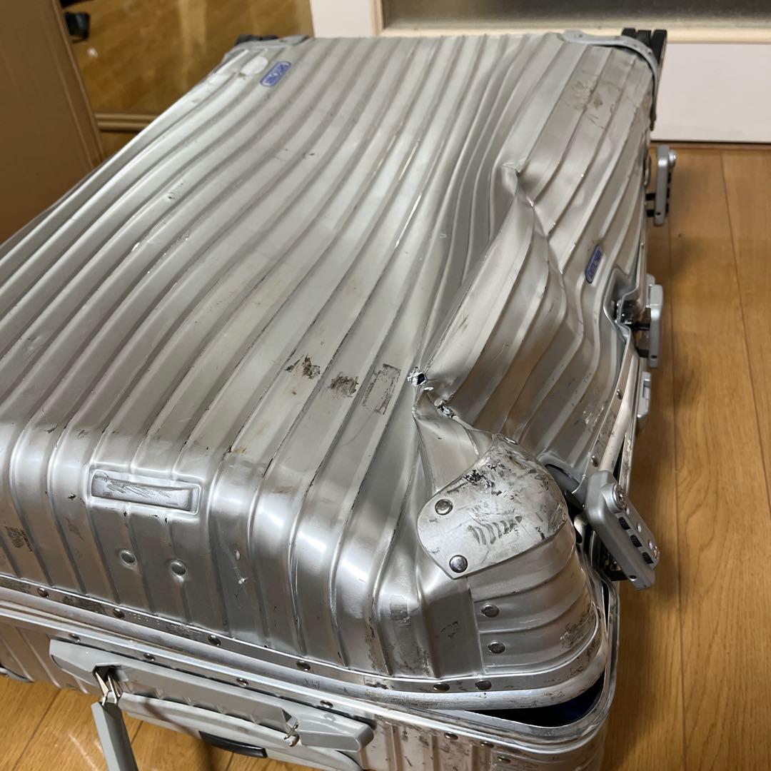 ジャンク品　RIMOWA トパーズ　アルミ製　大型