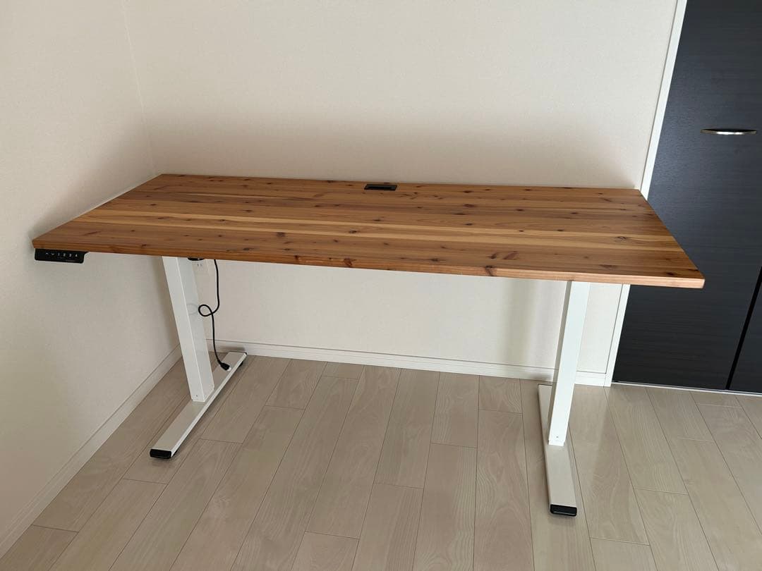 フレキシスポット+ kanademono天板 デスク