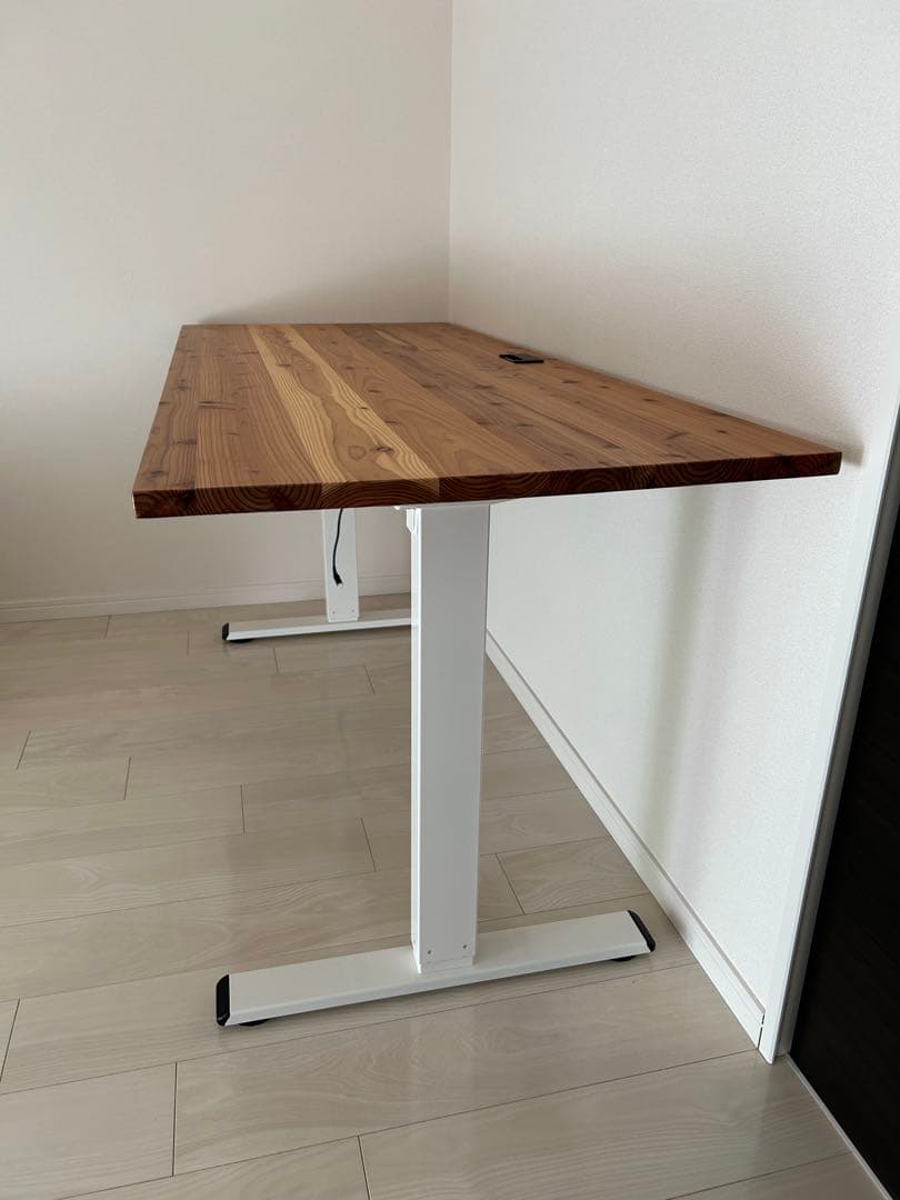 フレキシスポット+ kanademono天板 デスク