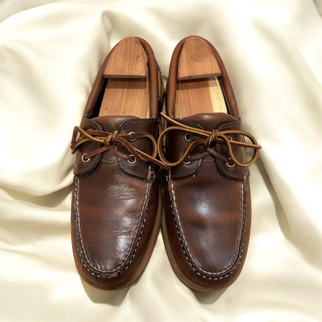 【希少】エルサルバドル製　BROOKS BROTHER デッキシューズ