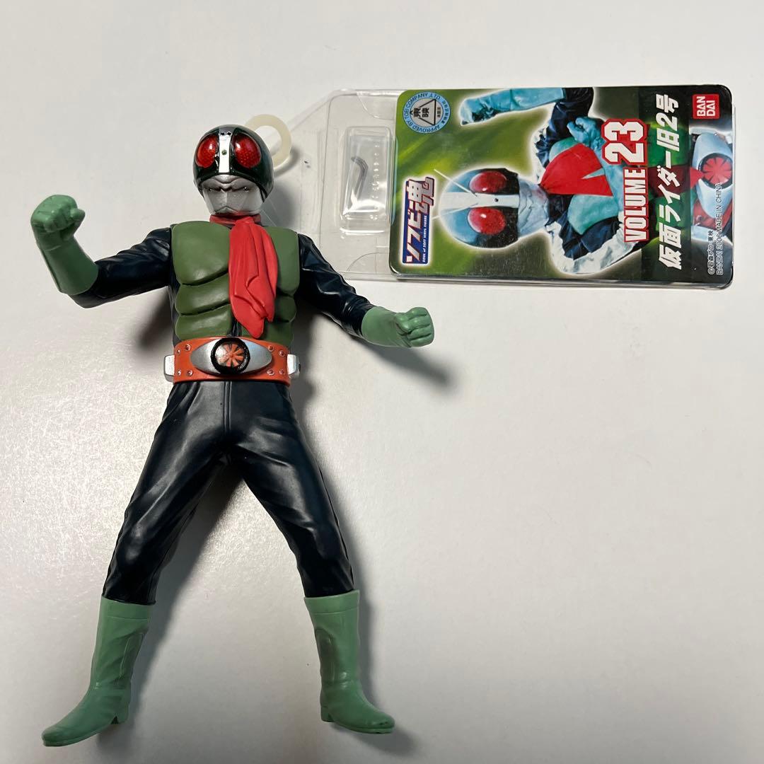 昭和仮面ライダーソフビ魂７体セット