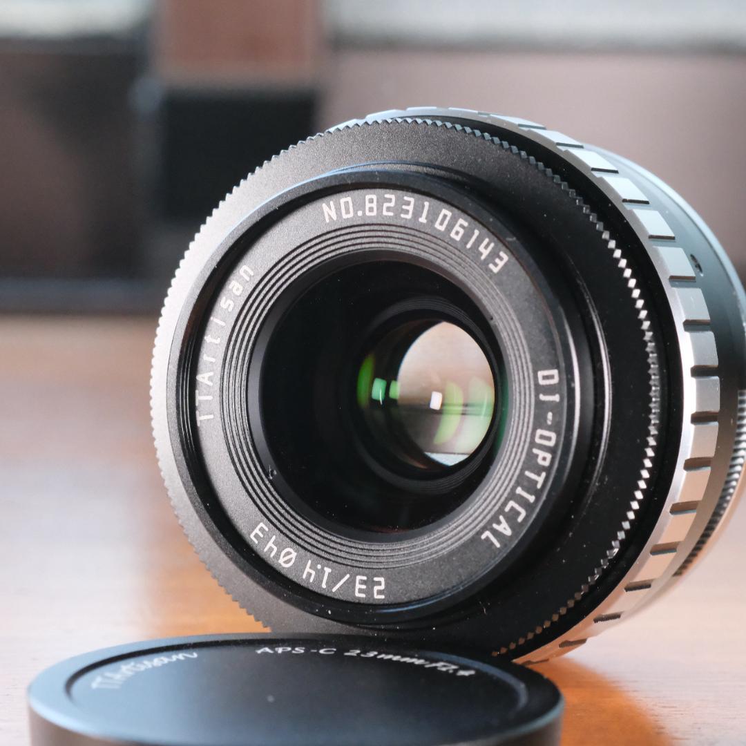 TTArtisan 23mm f1.4　美品　無限遠調整済　Xマウント