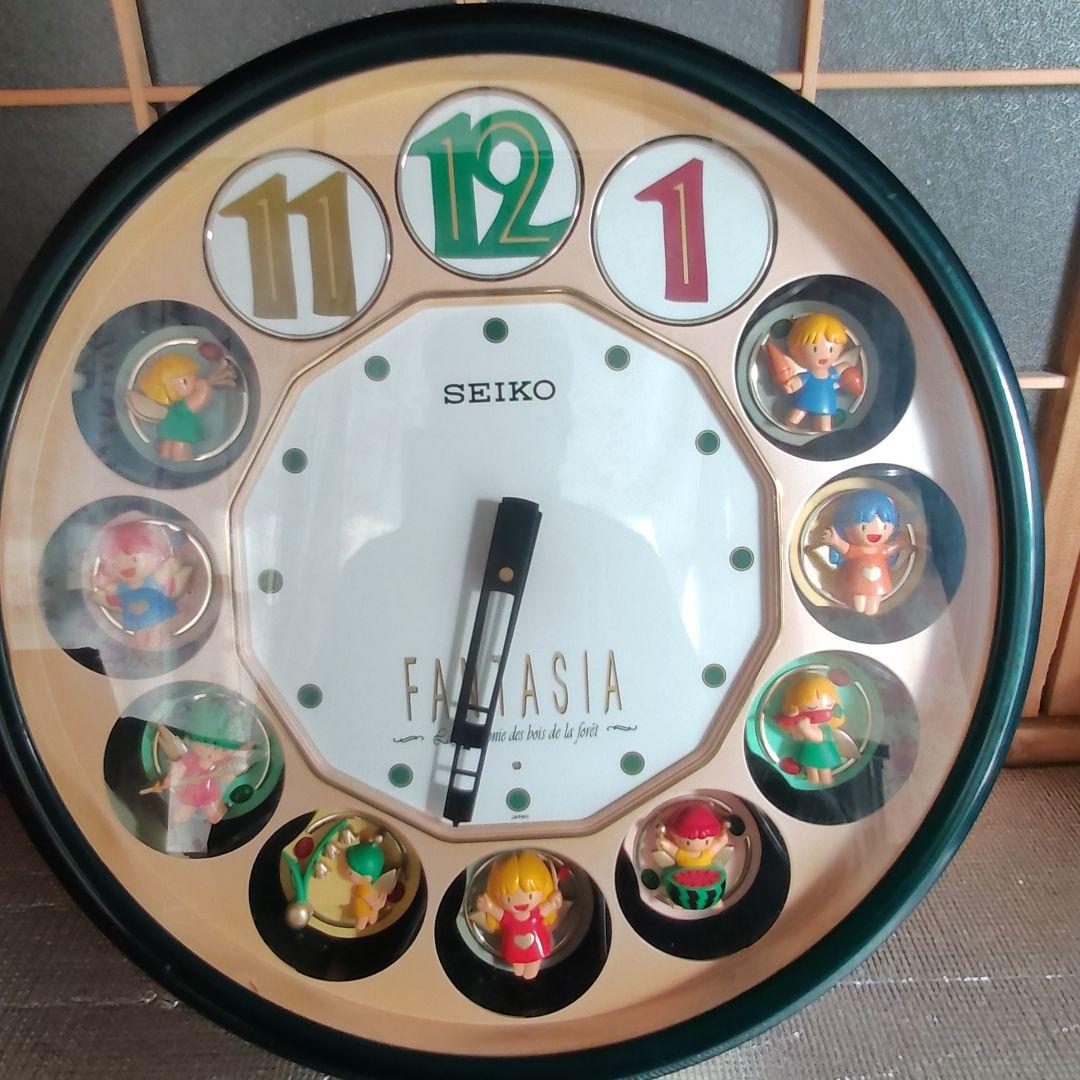 希少　SEIKO セイコー ファンタジア からくり時計 RE540M 動作確