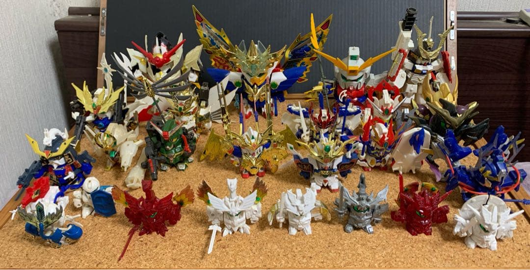 SDガンダム　BB戦士　プラモデル　25体セット　まとめ売り　組立済み