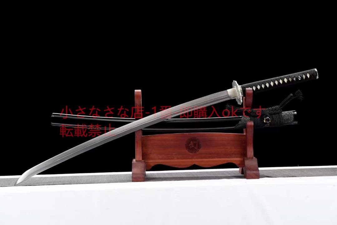 模様鋼小烏丸『鴻運打刀』武具　刀装具　日本刀　模造刀 居合刀