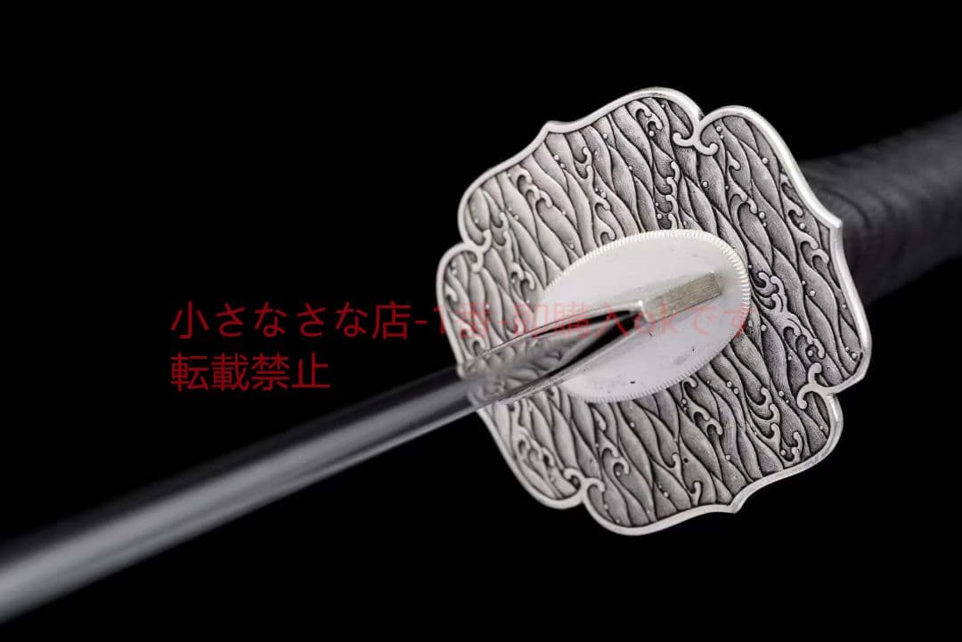 模様鋼小烏丸『鴻運打刀』武具　刀装具　日本刀　模造刀 居合刀