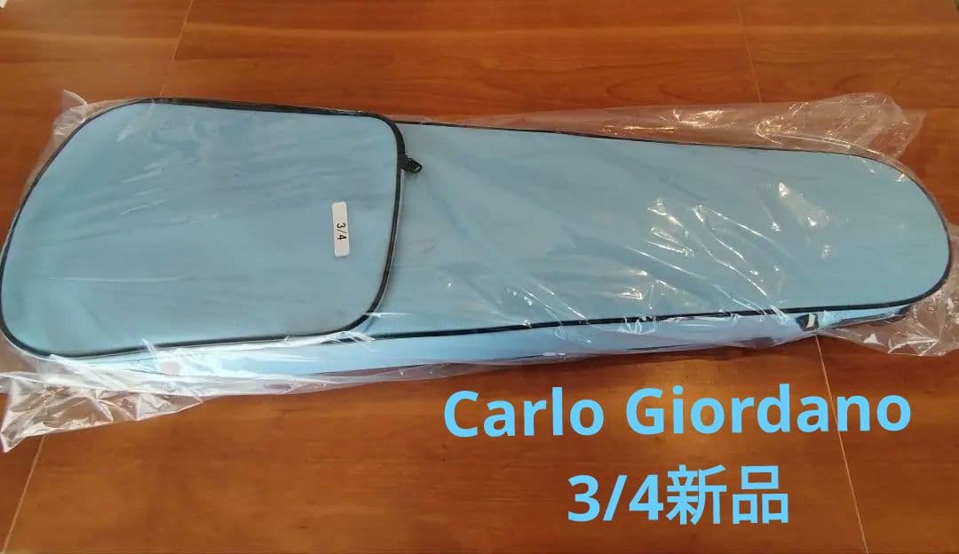 Carlo Giordano 3/4バイオリンケース／TRC-100Cみずいろ
