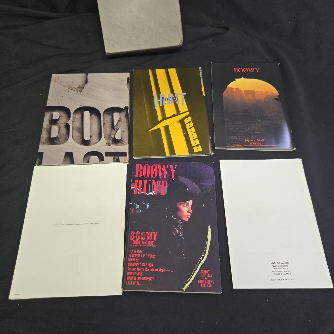 BOØWY DVDセット ライブ・シングル集