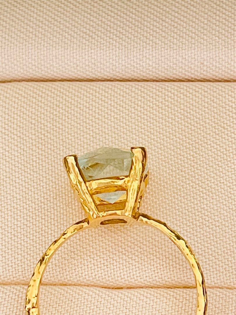 Alex Monroe アクアマリンリング