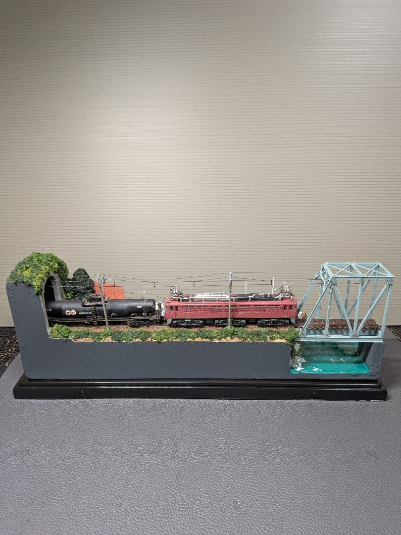 No.60鉄道Nゲージジオラマ車両、漁船、車他付き