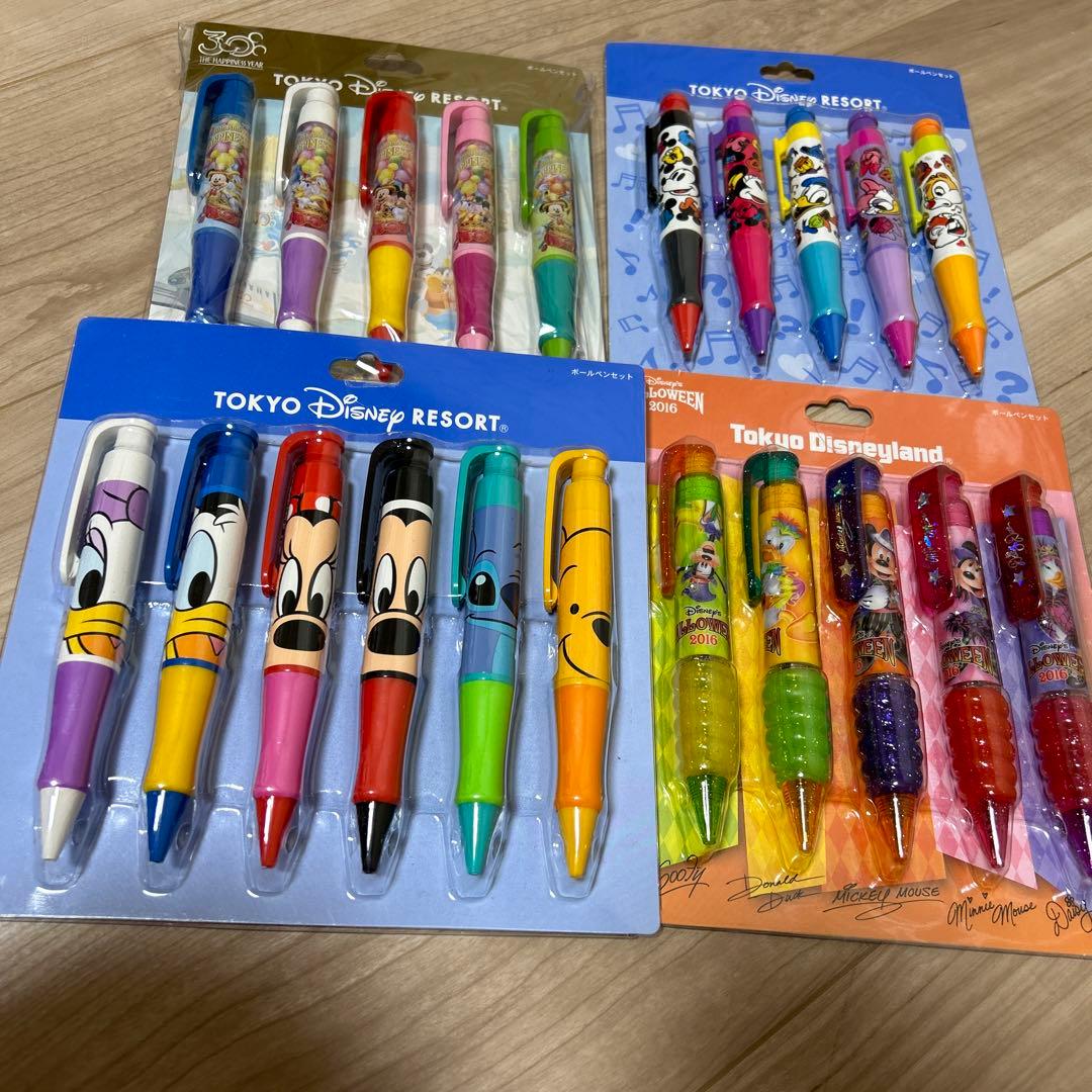 東京ディズニーリゾート ボールペン 四種セット