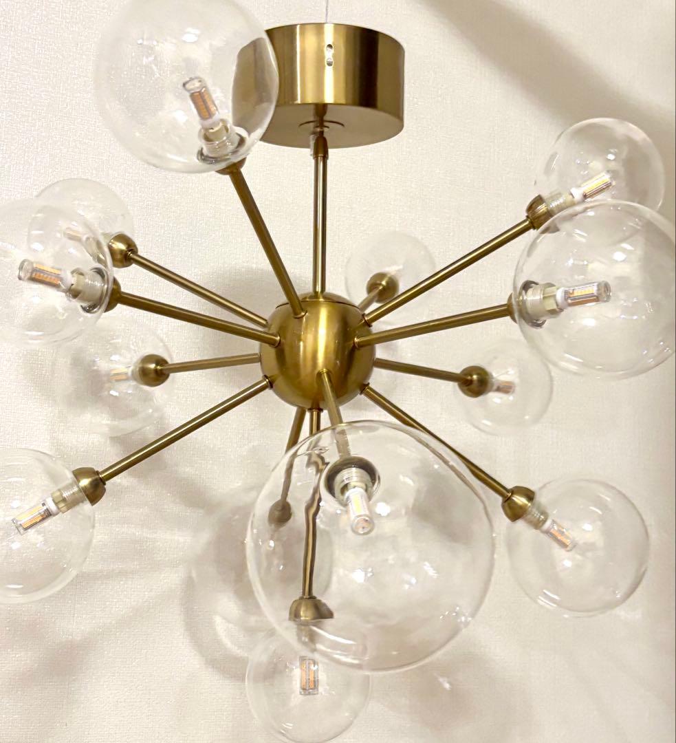 値下げ可能Francfrancアルベルトペンダントランプ13灯