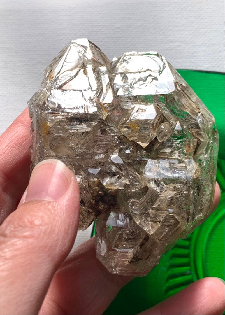 ダイヤモンド系骸骨水晶-11/タントリックツインダブルポイント