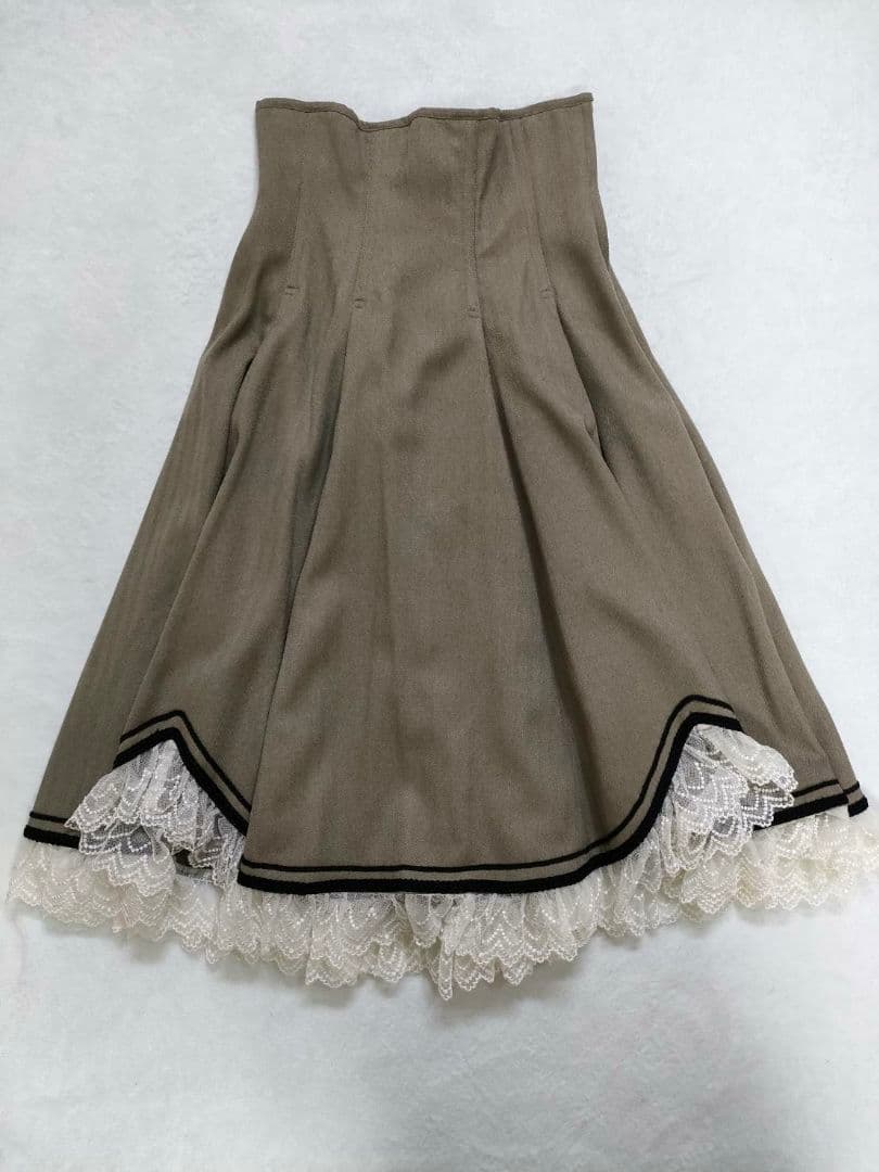 EXCENTRIQUE　エクサントリーク レースフレアスカート