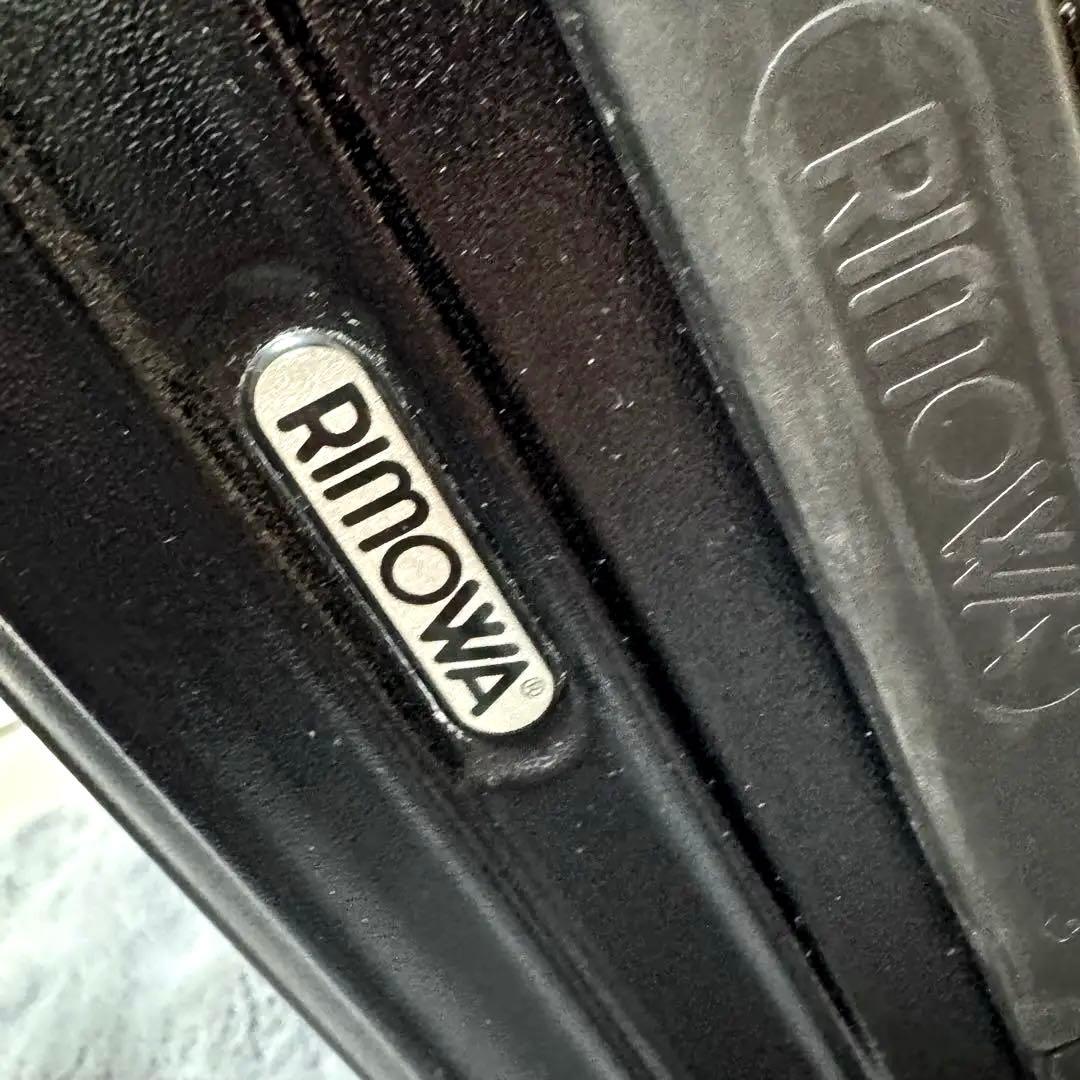 RIMOWAリモワ サルサ機内持込み マットブラック2輪TSAロック 美品 黒