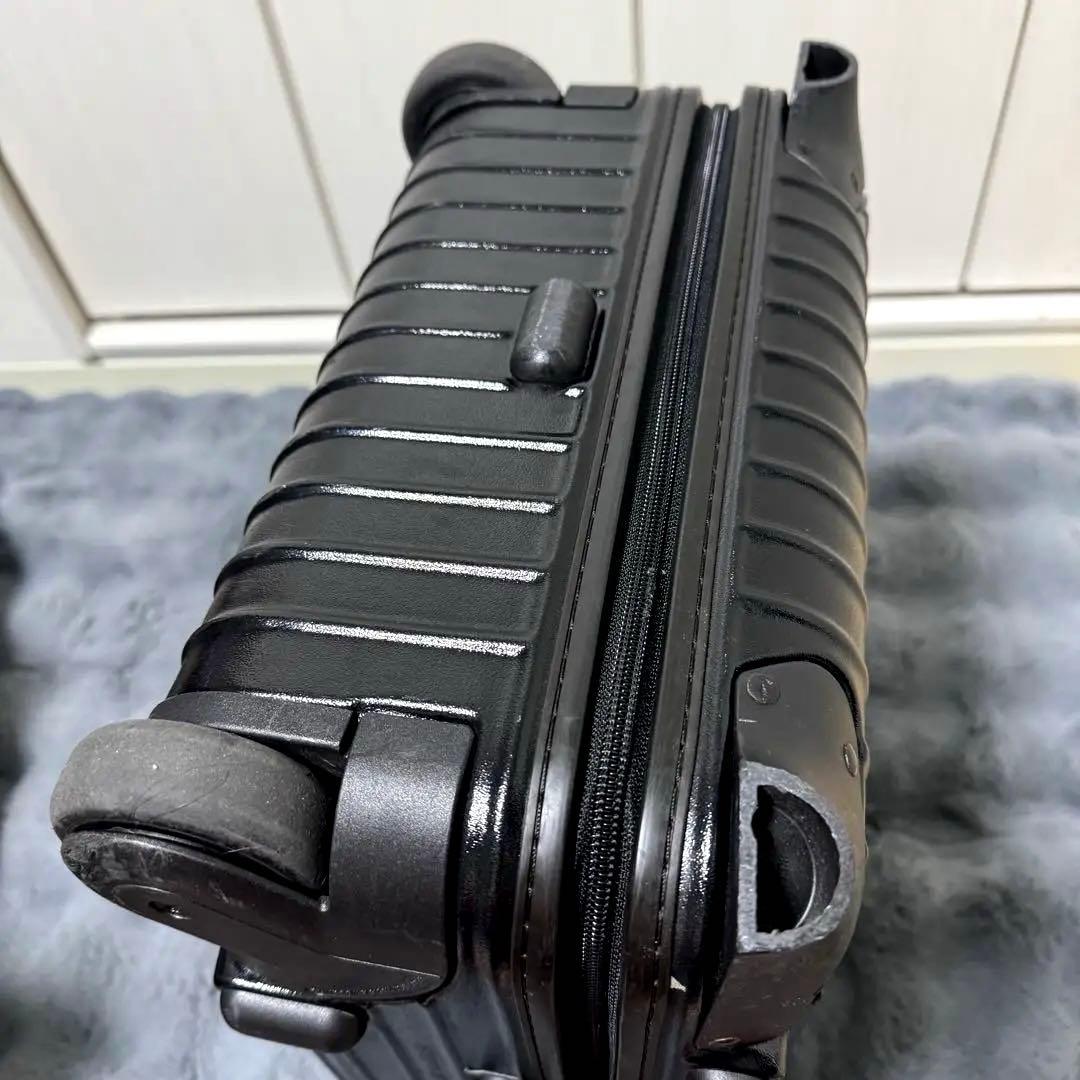 RIMOWAリモワ サルサ機内持込み マットブラック2輪TSAロック 美品 黒
