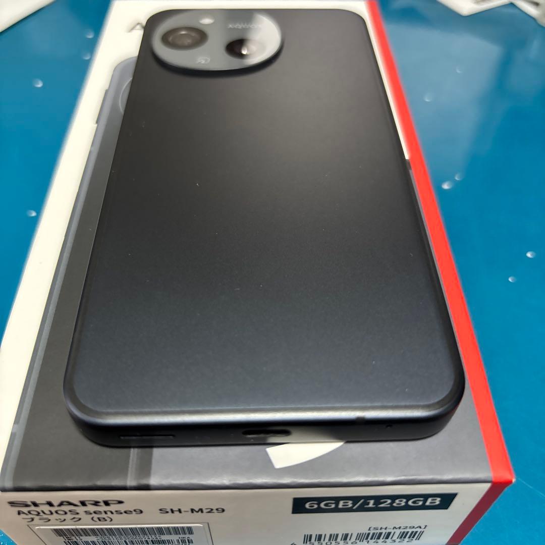 SHARP AQUOS sense9 SH-M29 6GB/128GB ブラック