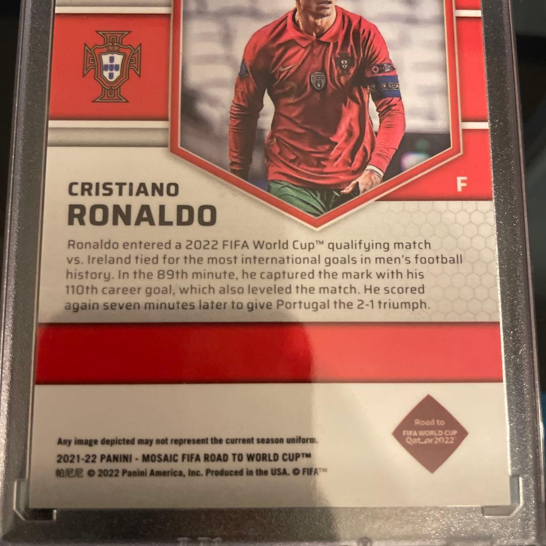 クリスティアーノ・ロナウド　10枚限定　panini mosaic W杯