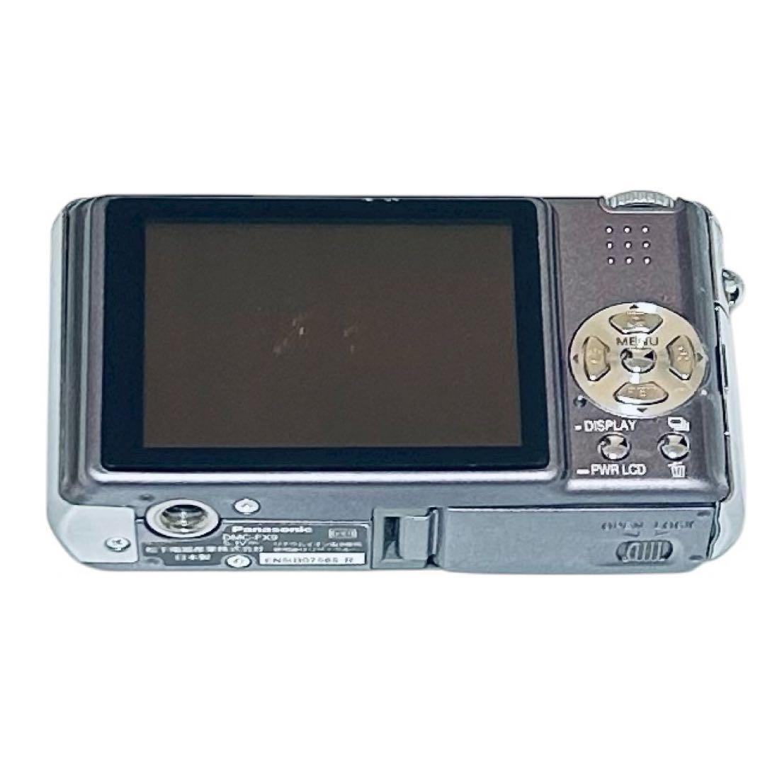 Panasonic DMC-FX9 グレーLEICAレンズ デジカメ 動作確認済