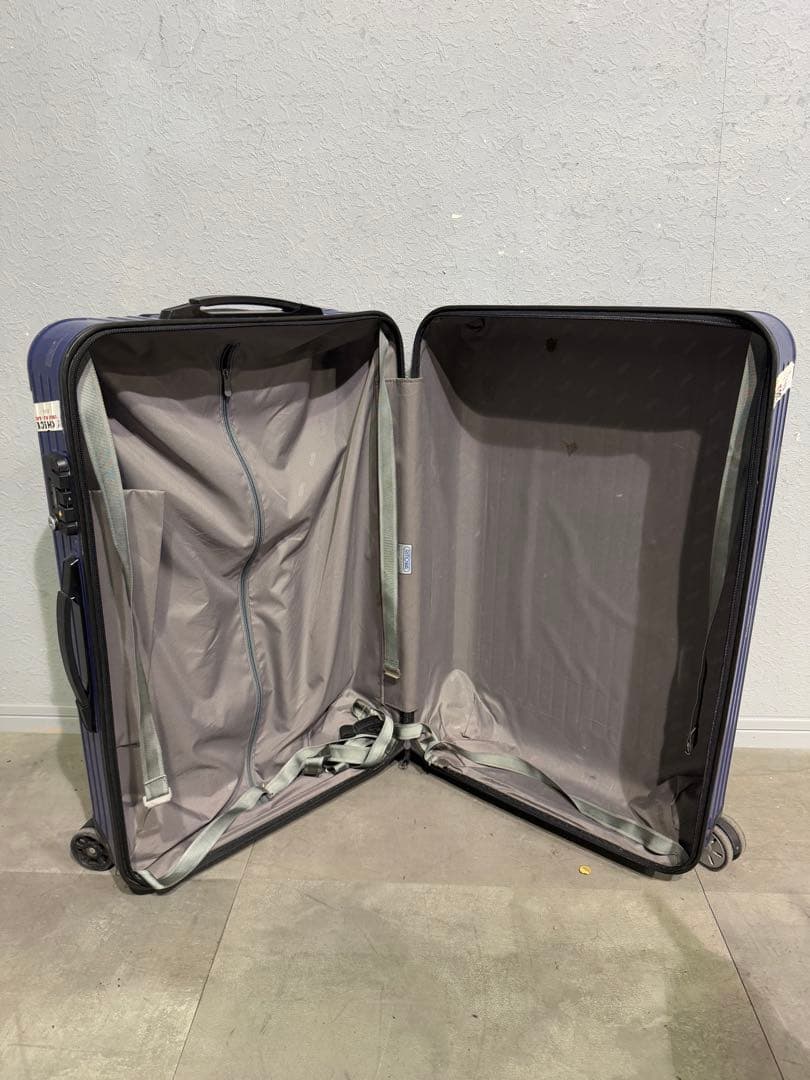 RIMOWA リモワ SALSA 63L 4輪 M ブルーグロス 青色